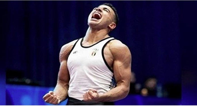 عبد اللطيف منيع يحصد ذهبية بطولة إبراهيم مصطفى للمصارعة للتنصيف العالمى