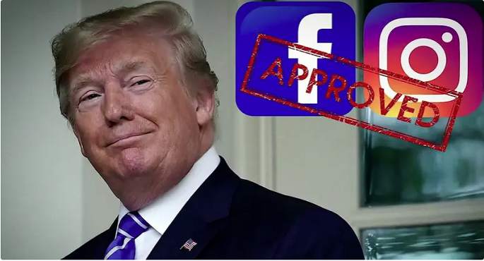 رسمياً.. ميتا ترفع الحظر عن حسابات ترمب
