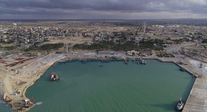 بالصور.. اقتصادية قناة السويس تعلن التشغيل التجريبي للرصيف الجديد بميناء العريش بعد تطويره