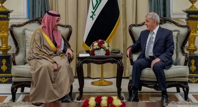الرئيس العراقي: الرياض وبغداد من الركائز الأساسية لاستقرار المنطقة
