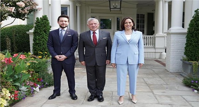 نائبة الرئيس الأمريكي والعاهل الأردني يناقشان التوتر بالضفة الغربية في اجتماع بالبيت الأبيض