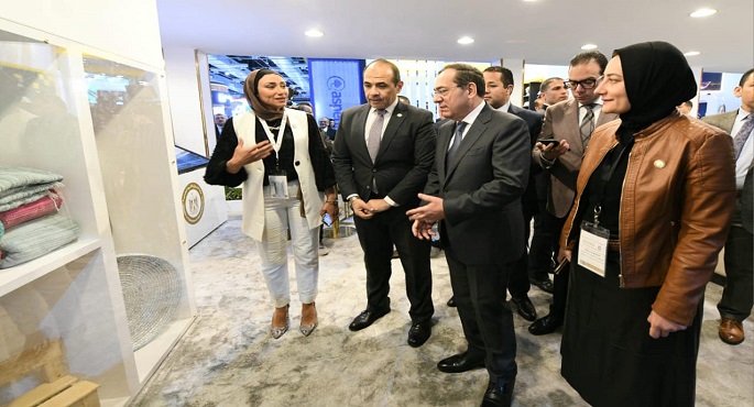 وزير البترول يتفقد معرض مصر الدولي للبترول (إيجبس 2023)