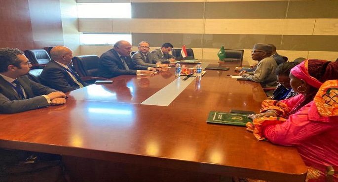 وزير الخارجية يؤكد محورية ملف إعادة الإعمار والتنمية لإرساء السلم والأمن في القارة الإفريقية