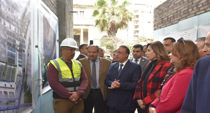 وزيرة الثقافة ومحافظ الإسكندرية يدشنان مشروع إنشاء المبنى الجديد لأكاديمية الفنون بالإسكندرية