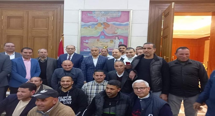 بالصور.. وزير القوى العاملة للمصريين بالأردن: الدولة مستمرة في حمايتكم ورعايتكم