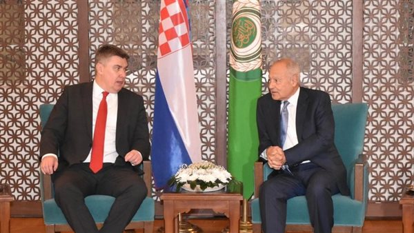 أبوالغيط: نقدر المواقف الكرواتية الداعمة للقضايا العربية على المستوى الدولي