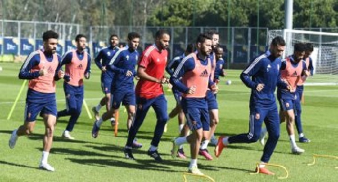 الأهلي يختتم تدريباته اليوم استعدادا للترجى