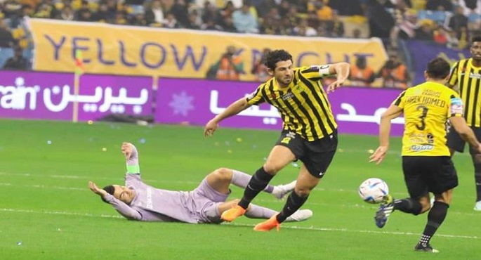 الاتحاد يفوز على الطائي بهدف قاتل في الدوري السعودي