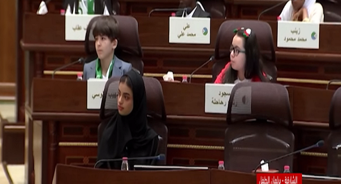 أطفال مصر يشاركون في افتتاح الدورة الـ3 لبرلمان الطفل العربي بالشارقة