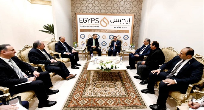 وزير البترول يبحث مع مسؤولي شركة “بي بي” الإسراع في عمليات البحث والاستكشاف في مصر