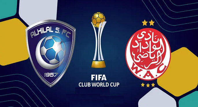 مواجهة قوية بين الوداد المغربي والهلال السعودي في كأس العالم للأندية