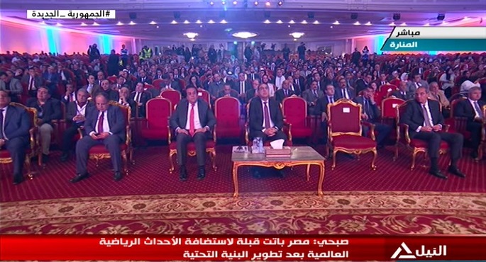 رئيس الوزراء يشهد انطلاق مؤتمر “سبورتس إكسبو” برعاية الرئيس السيسي