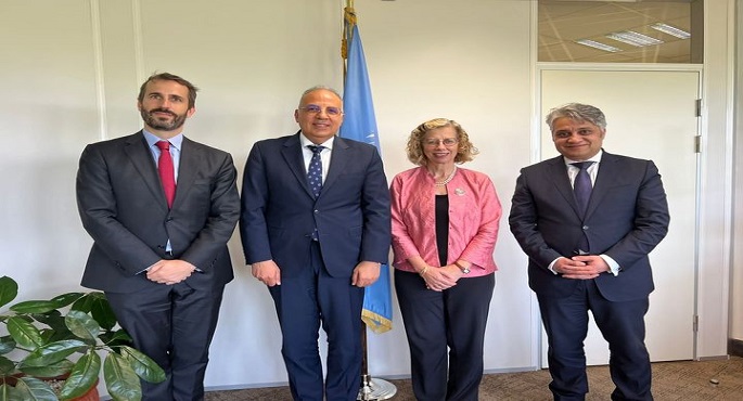 وزير الموارد المائية يبحث في كينيا الجهود الدولية للتكيف مع التغيرات المناخية في قطاع المياه