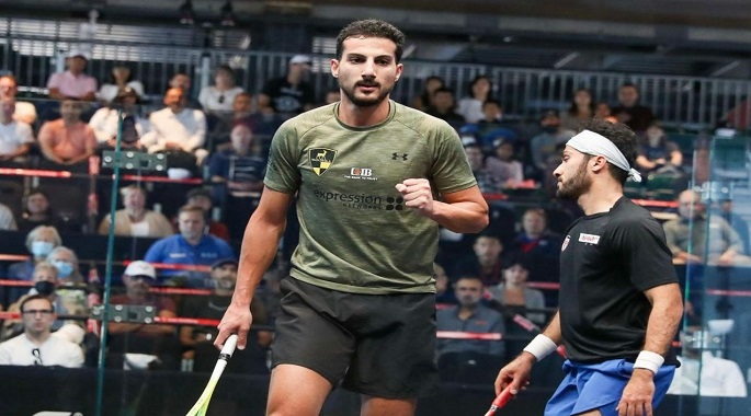 مازن هشام وصيفاً لبطولة موتور سيتى الدولية للاسكواش