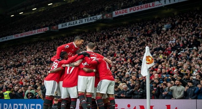 مانشستر يونايتد يفوز على كريستال بالاس 2ـ1 ..وليستر سيتي على أستون فيلا 4ـ2 في الدوري الإنجليزي