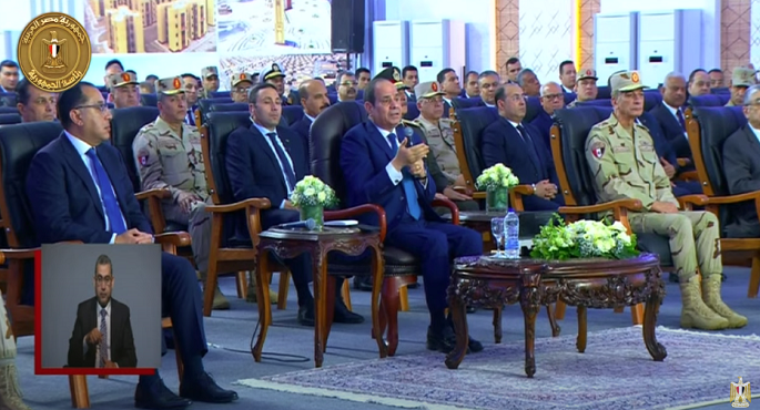 الرئيس السيسي يتابع تنفيذ خطة الدولة لتنمية وإعمار سيناء