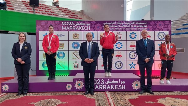 مصر تتوج بذهبيتين وفضيتين ببطولة أفريقيا للترامبولين في المغرب
