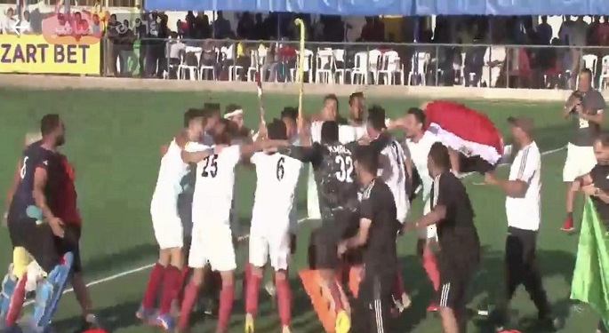 وزير الرياضة واللجنة الأولمبية يهنئان فريق الشرقية للهوكي بعد الفوز ببطولة إفريقيا