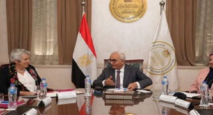 وزير التعليم يشيد بدور البنك الدولي في دعم خطط التنمية بمصر