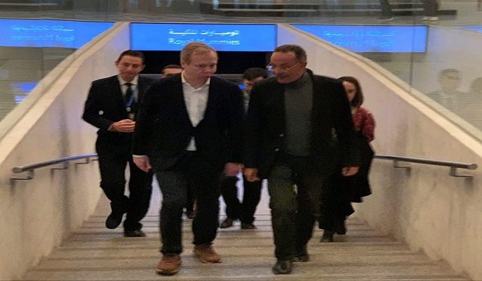 بالصور.. المبعوث الأوروبي لعملية السلام في الشرق الـوسط يزور المتحف القومي للحضارة
