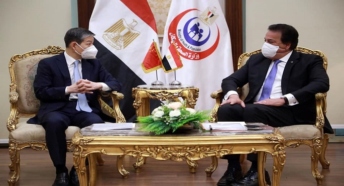 بالصور .. وزير الصحة: نتطلع لاستمرار التعاون مع الصين في مجال مضادات الفيروسات واللقاحات والأمصال
