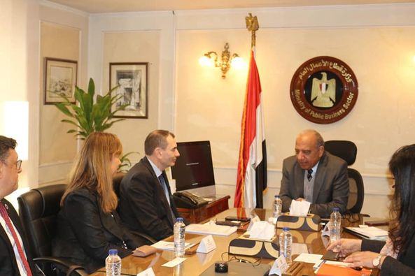 بالصور.. وزير قطاع الأعمال العام يستقبل وفد البنك الأوروبي لإعادة الإعمار والتنمية لبحث فرص التعاون