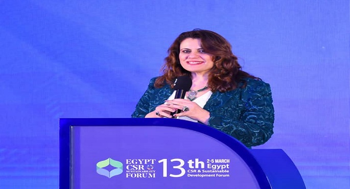 بالصور .. وزيرة الهجرة تفتتح الملتقي السنوي الـ13 للمسؤلية المجتمعية