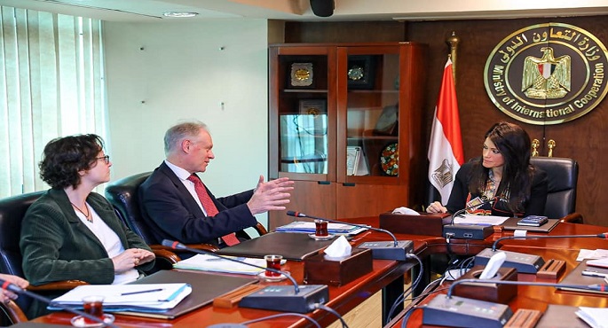بالصور .. المشاط تبحث مع نائب المفوض الأوروبي للجوار توسيع نطاق الشراكة الاستراتيجية بين مصر والاتحاد الأوروبي