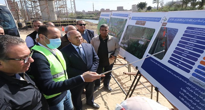 بالصور .. وزير النقل يتفقد مواقع العمل بمشروع توسعة المسافة من بنها إلى المنصورة وإنشاء طريق حر شرق الرياح التوفيقي
