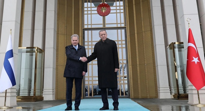 أردوغان يطلب من البرلمان التركي المصادقة على طلب انضمام فنلندا إلى الناتو