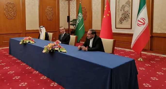 اتفاق بين السعودية وإيران على استئناف العلاقات الدبلوماسية بينهما بمبادرة من الصين