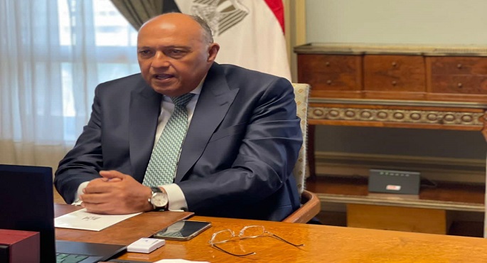 بالصور.. الوزير شكري يُشارك في الاجتماع الوزاري الافتراضي لمنتدى الاقتصادات الكبرى حول الطاقة والمناخ