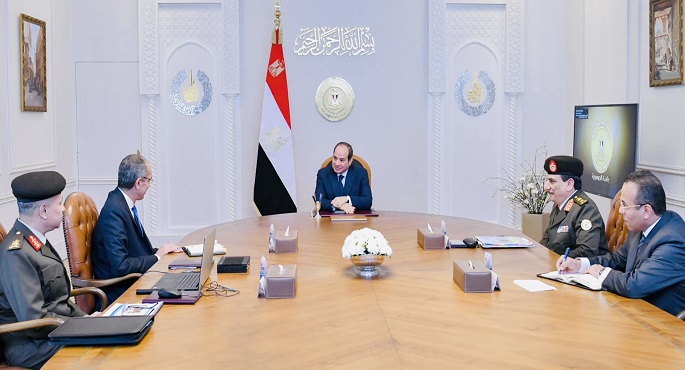 الرئيس السيسي يتابع جهود تطوير البنية التكنولوجية والمعلوماتية على مستوى الجمهورية