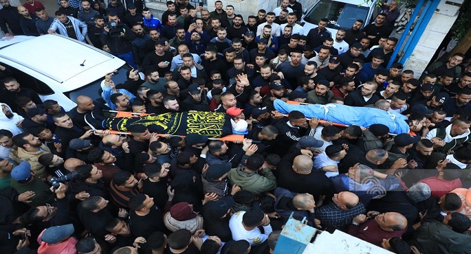 استشهاد أربعة فلسطينيين برصاص الجيش الإسرائيلي في عملية عسكرية بجنين