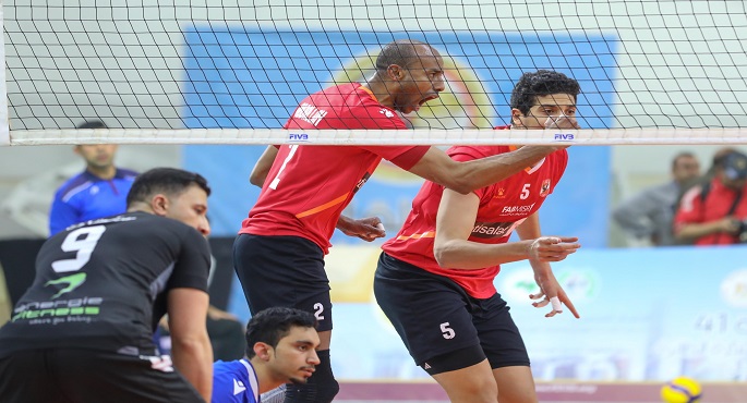 الأهلي يتوج بلقب البطولة العربية للأندية للكرة الطائرة للرجال للمرة الثامنة
