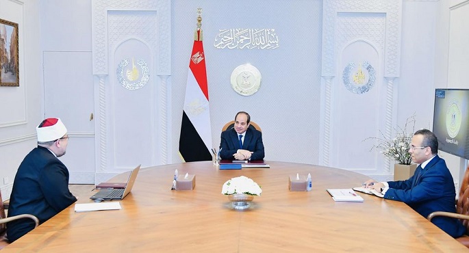 الرئيس السيسي يطلع على مستجدات برامج تأهيل وتدريب الأئمة الجدد