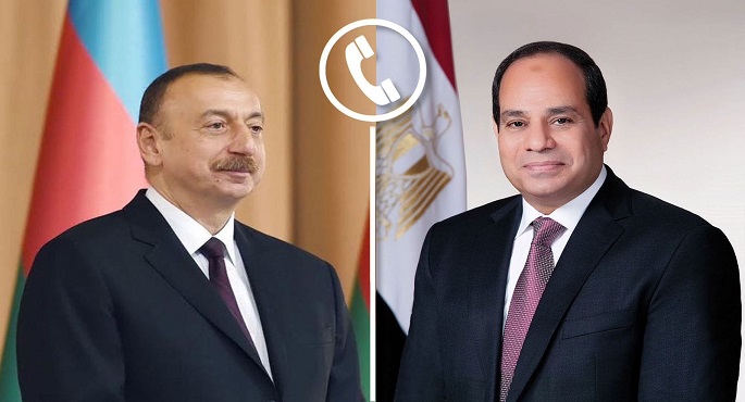 الرئيس السيسي يهنئ هاتفيا رئيس أذربيجان بمناسبة حلول شهر رمضان المعظم
