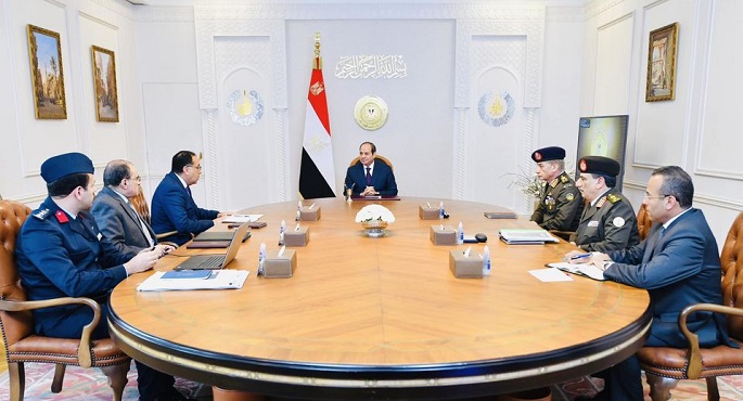 الرئيس السيسي يوجه بمواصلة الجهود المكثفة لإضافة 3.5 مليون فدان في الدلتا الجديدة وتوشكى وسيناء للرقعة الزراعية