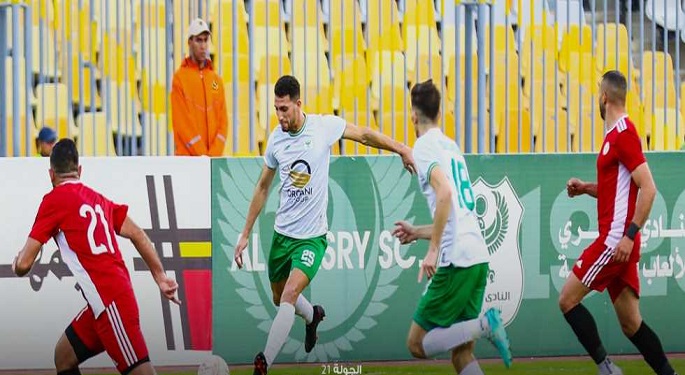 المصري يفوز على طلائع الجيش بهدف نظيف في الدوري
