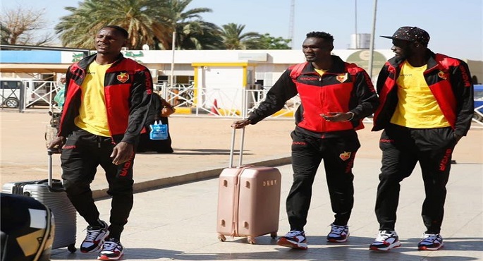 بعثة المريخ السوداني تصل القاهرة لمواجهة الزمالك