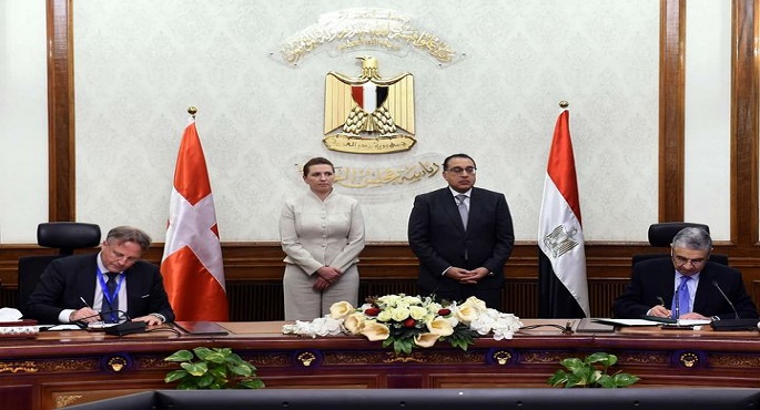 رئيسا وزراء مصر والدنمارك يشهدان توقيع تمديد اتفاقية التعاون القطاعي الاستراتيجي للطاقة