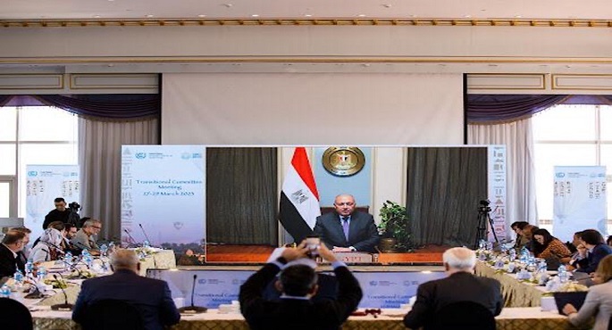 شكري يؤكد المسئولية الكبرى لتفعيل قرار مؤتمر شرم الشيخ بإنشاء صندوق تمويل الخسائر