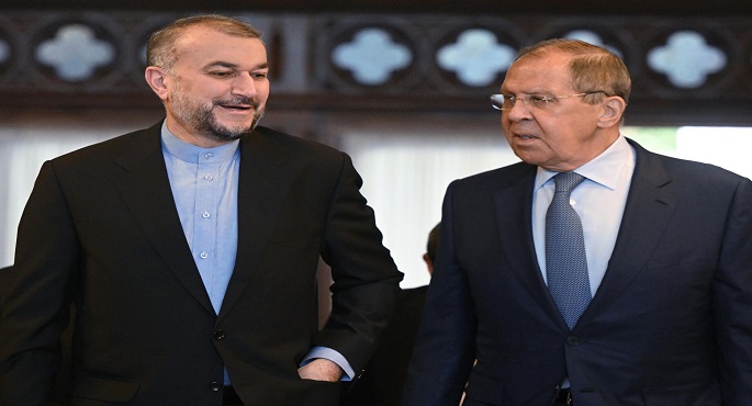 لافروف يلتقي غدا الأربعاء نظيره الإيراني في موسكو