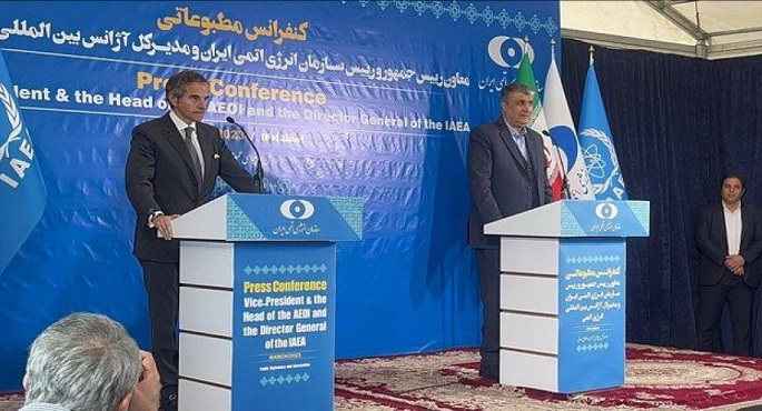 جروسي من إيران : على طهران أن تكون شفافة بشأن برنامجها النووي
