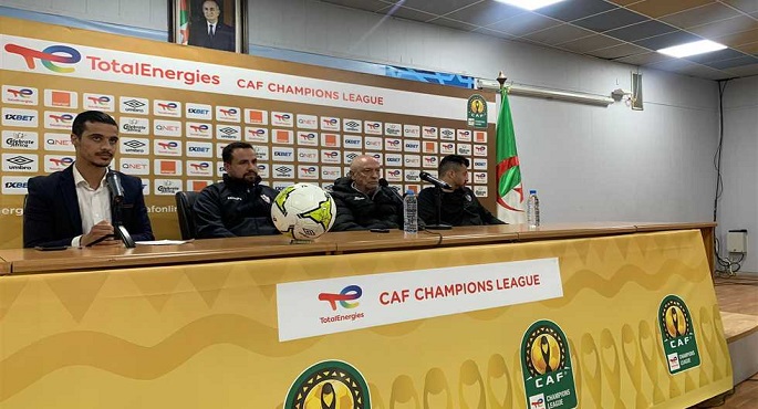 فيريرا: هدفنا الفوز بلقاء شباب بلوزداد وحصد الثلاث نقاط
