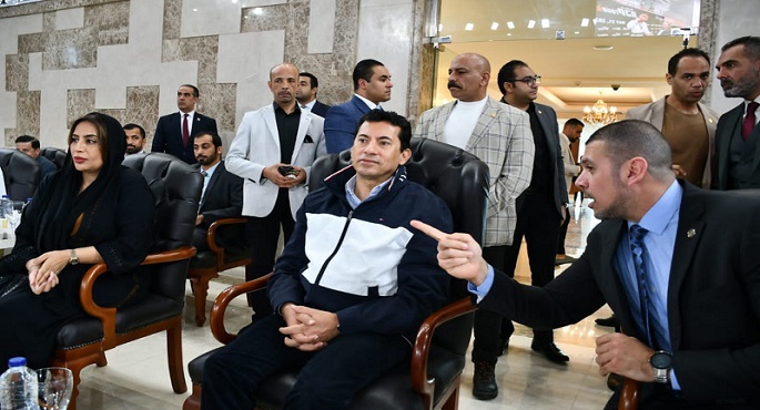 بالصور.. وزير الرياضة وسفيرة الإمارات يفتتحان بطولة محترفي الجوجيتسو بالمدينة الرياضية بالعاصمة الإدارية الجديدة