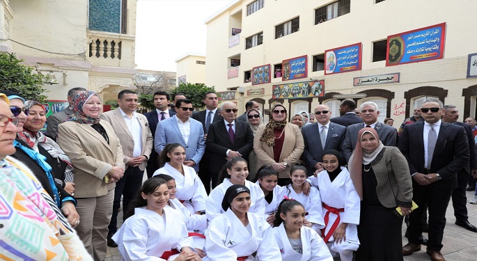 وزيرا التعليم والشباب يتابعان يوم الأنشطة بمدرسة الشهيد يسري عميرة النموذجية بنات