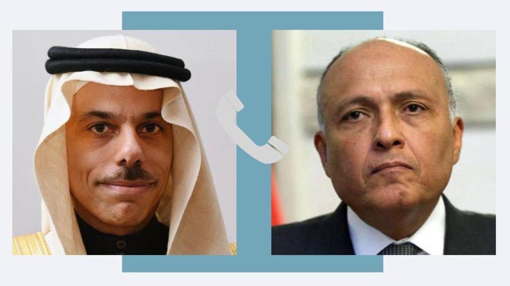 شكري يبحث هاتفيًا مع وزير خارجية السعودية مستجدات الأزمة في السودان