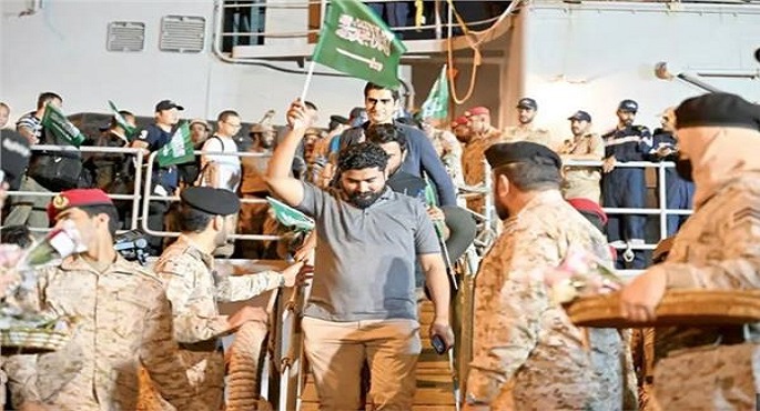 السعودية تجلي 52 شخصا من رعايا الدول الشقيقة والصديقة من السودان