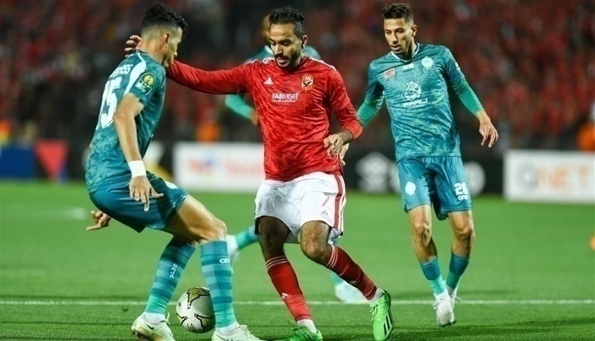 الأهلي يفوز على الرجاء المغربي بثنائية في ذهاب ربع نهائي دوري الأبطال